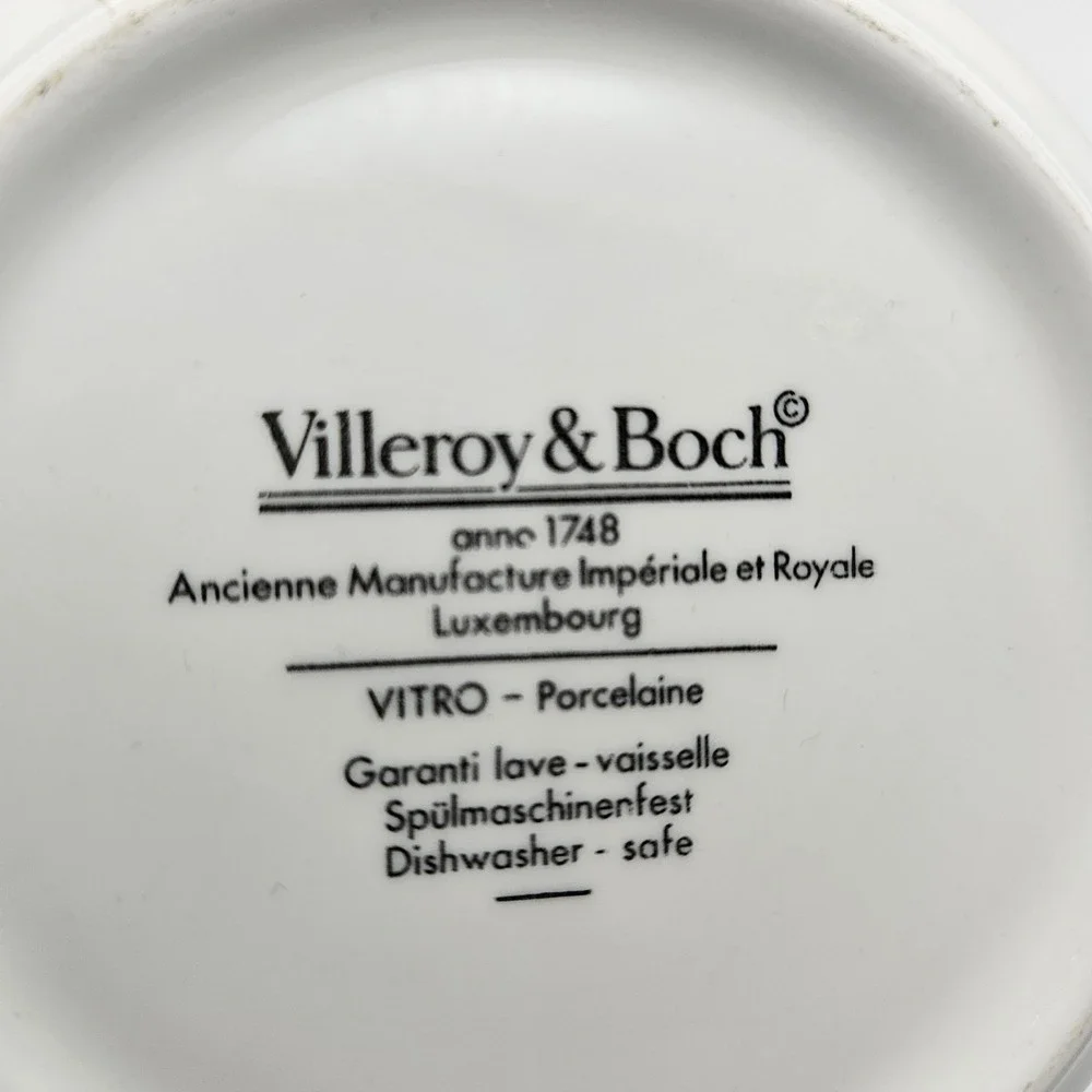 Vtg Villeroy & Boch Naif Noah's Ark Porcelain Trinket Box Designed By Lapian